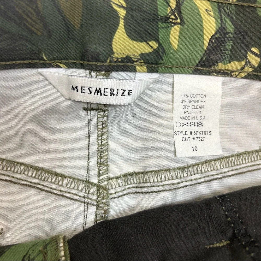 Mesmerize Camo & Floral Jean Pencil Skirt - Picture 6 of 7